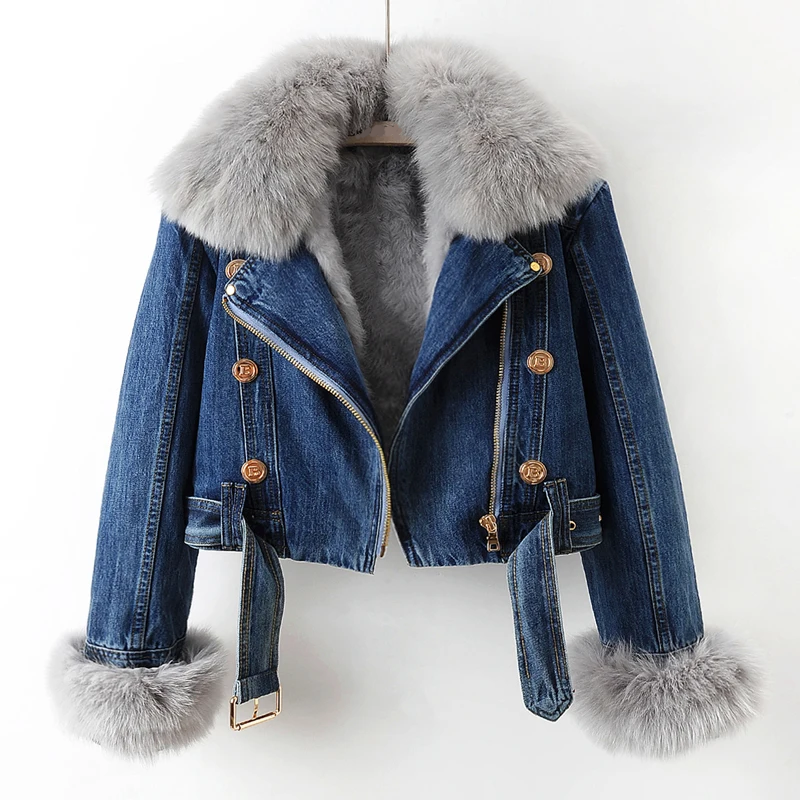 L'ateribélle Edgy Denim Jacket