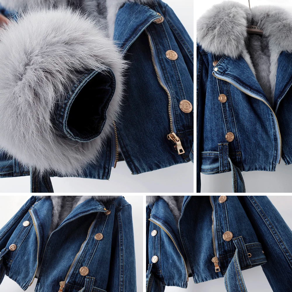 L'ateribélle Edgy Denim Jacket