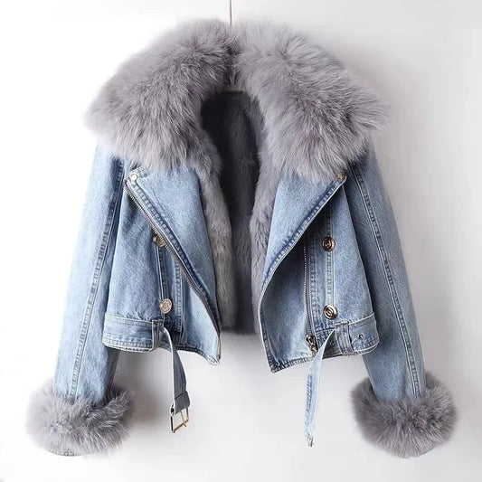 L'ateribélle Edgy Denim Jacket